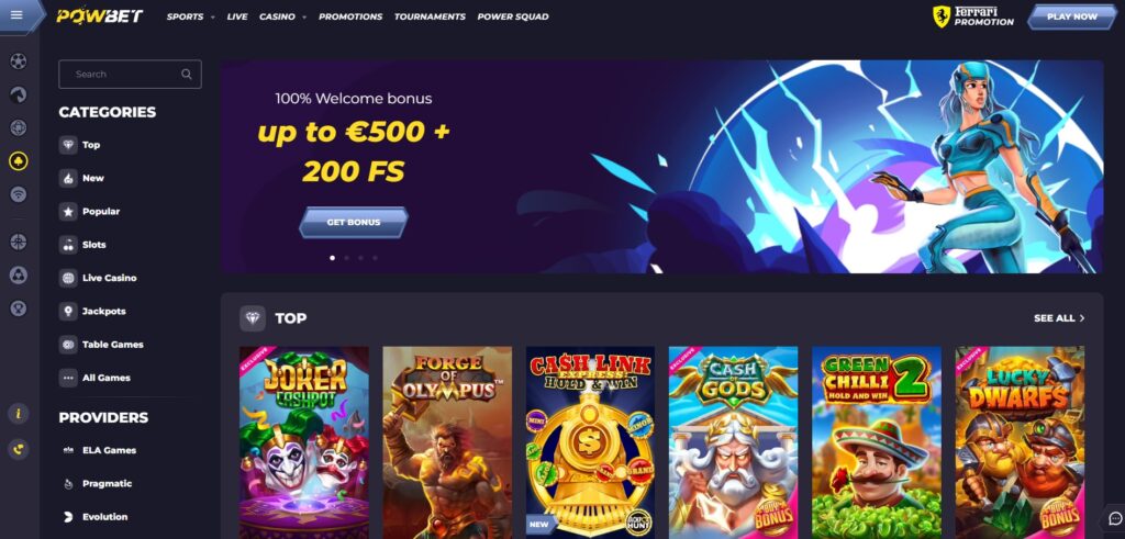 Powbet Casino